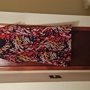 Nine west dress with cold shoulders.